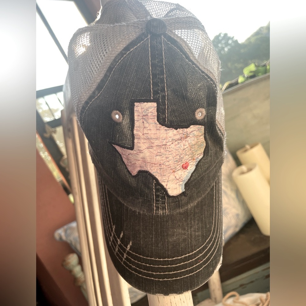 Texas Map Boutique Baseball Cap
